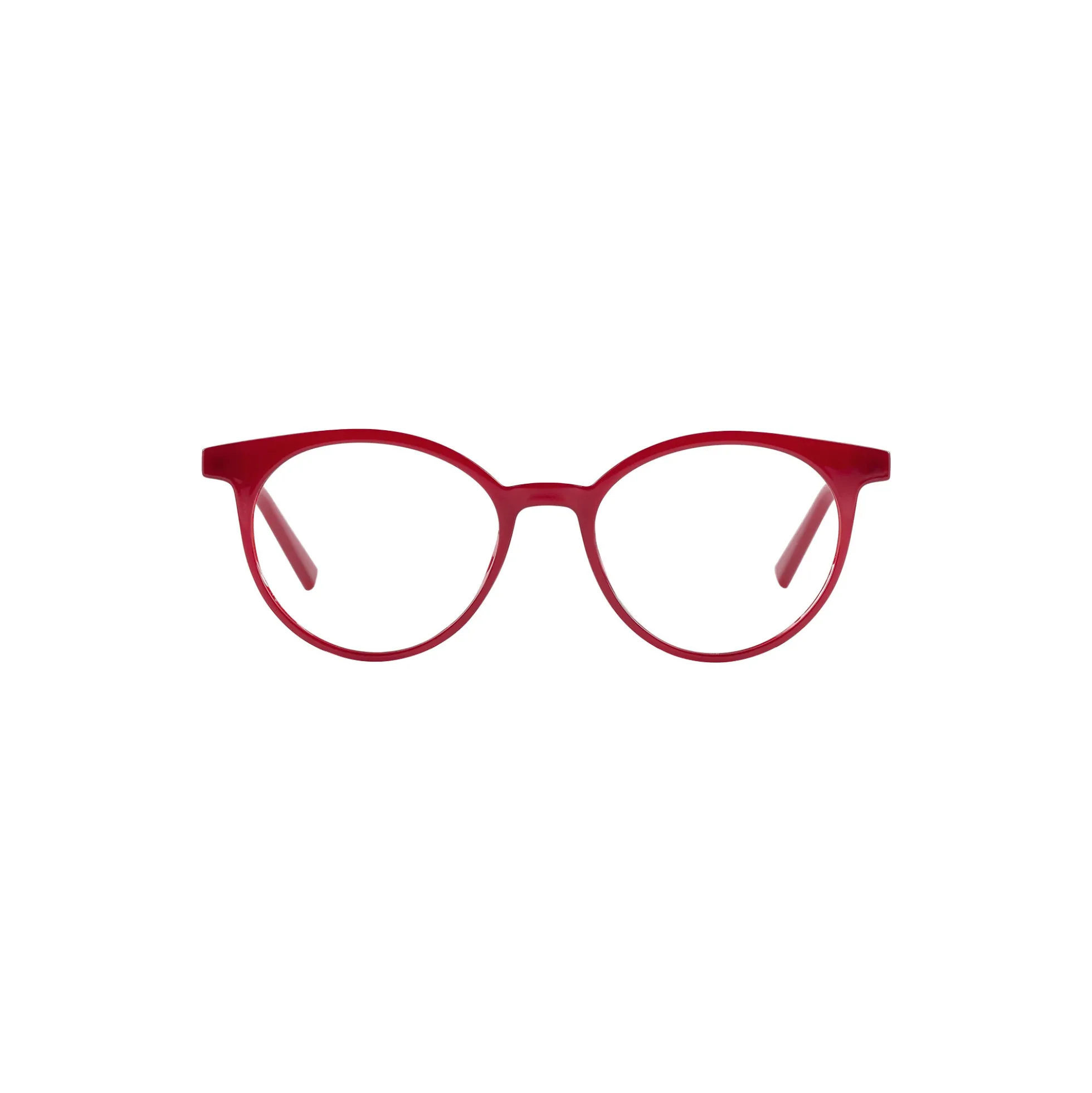 Aarhus læsebrille, berry red