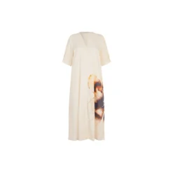 Adrienna Maxi Dress, eggnog