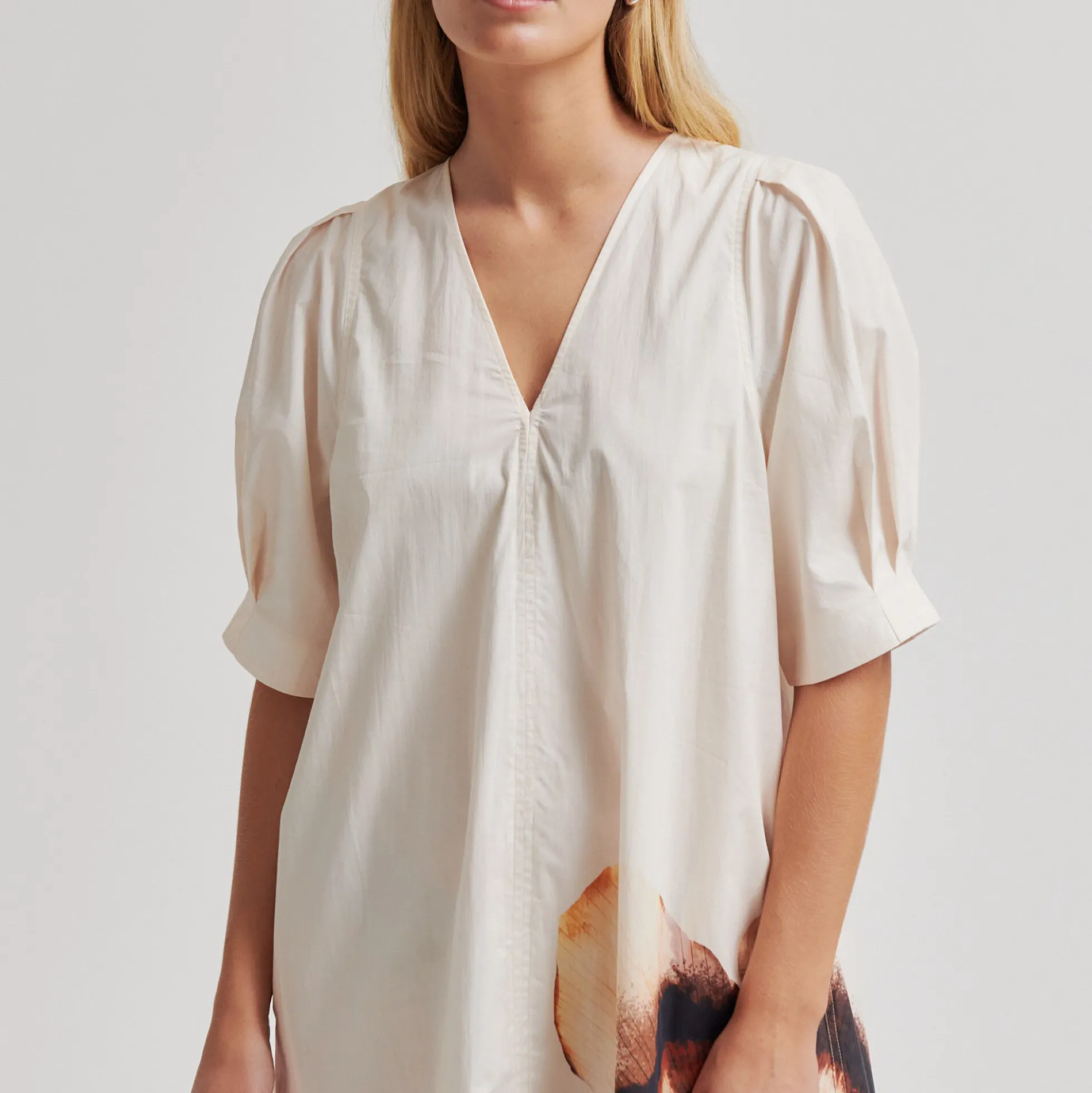 Adrienna Maxi Dress, eggnog