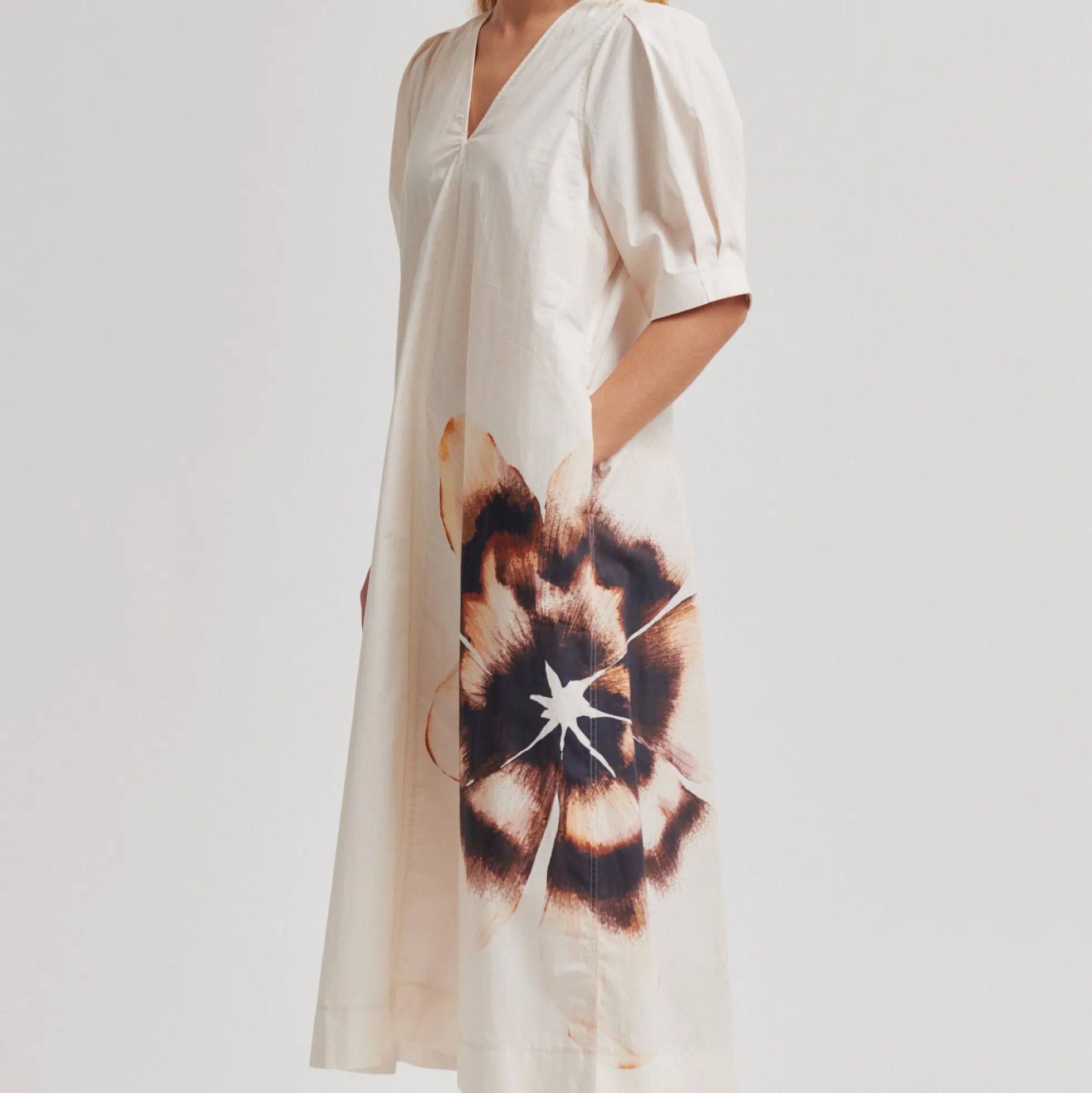 Adrienna Maxi Dress, eggnog