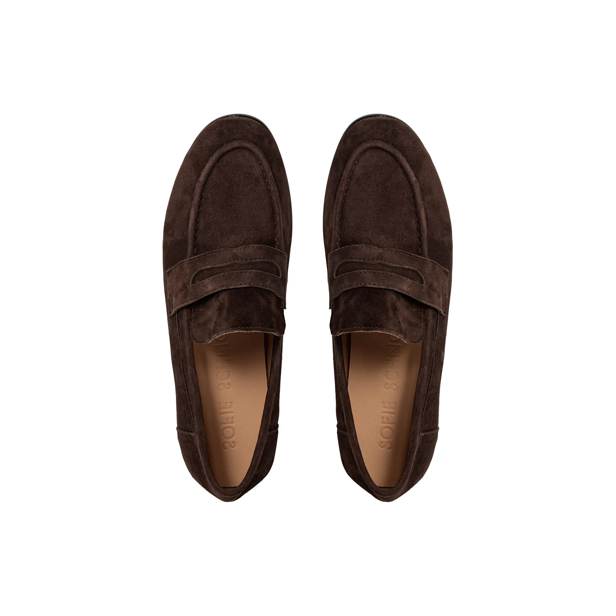 AGATHESW LOAFER, dark brown