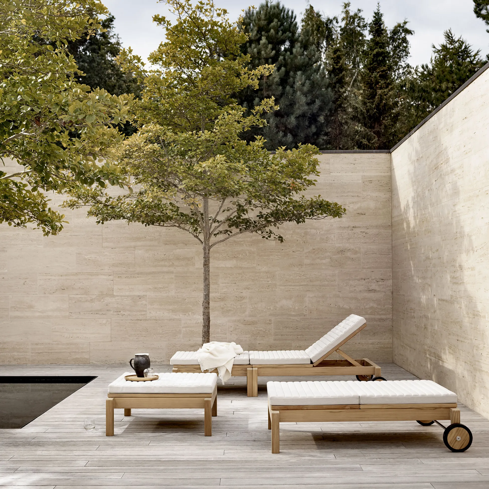 AH604 Outdoor lounger