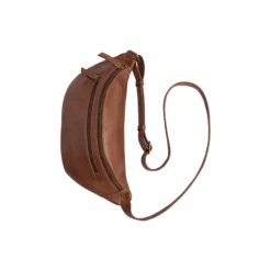 AiloMBG Bum Bag, Soft Vintage, cognac w/br. gold