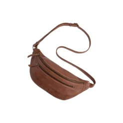 AiloMBG Bum Bag, Soft Vintage, cognac w/br. gold