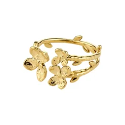 AJANI ring, guldbelagt