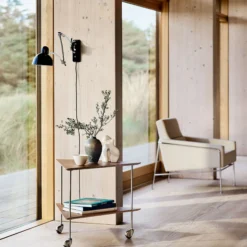 AJ Trolley™ sidebord, walnut