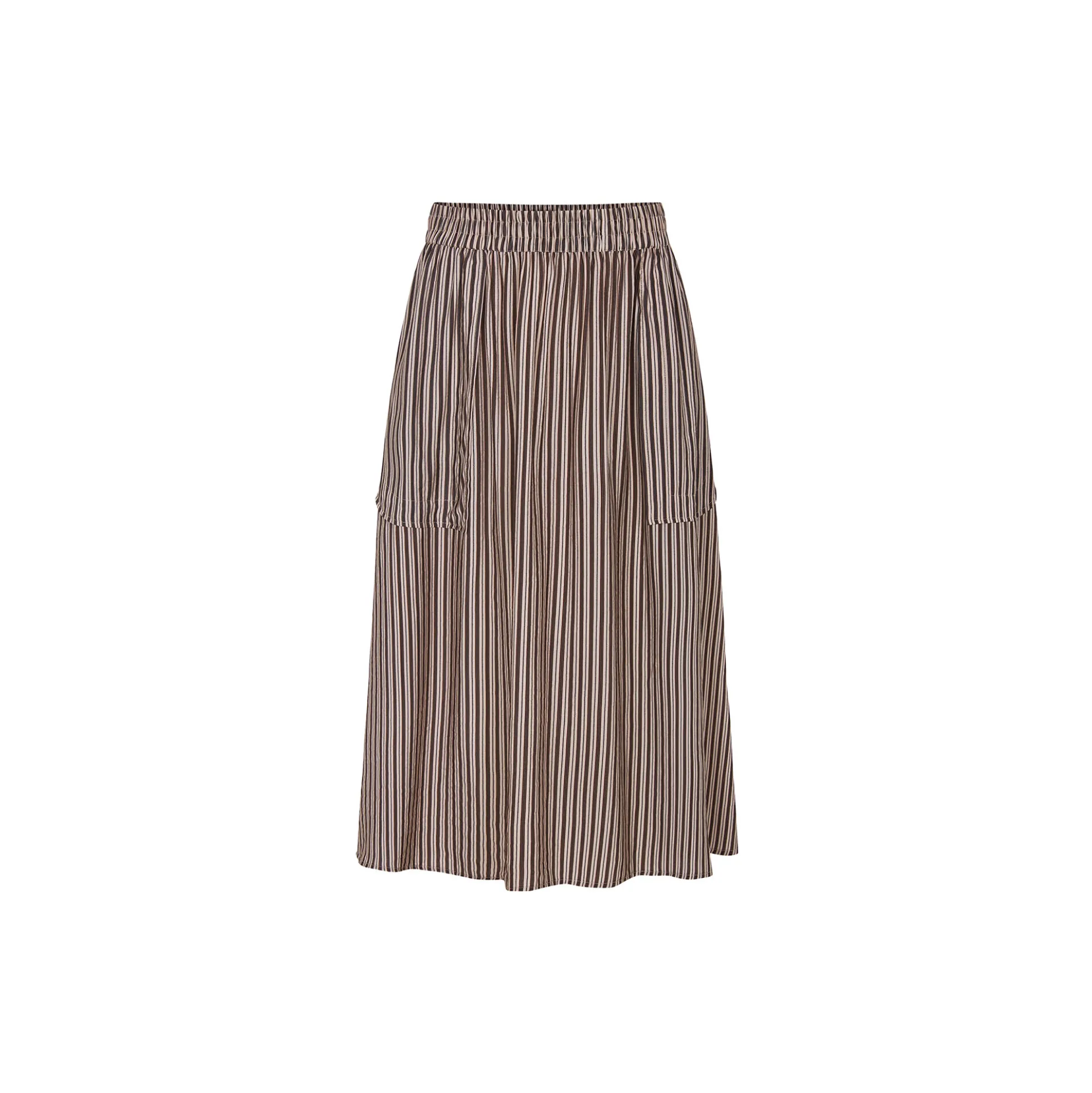 AkaneLL Midi Skirt, beige