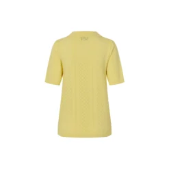 AlaiaLL Polo Knit S/S, neon yellow