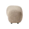 Alba Pouf, bouclé beige