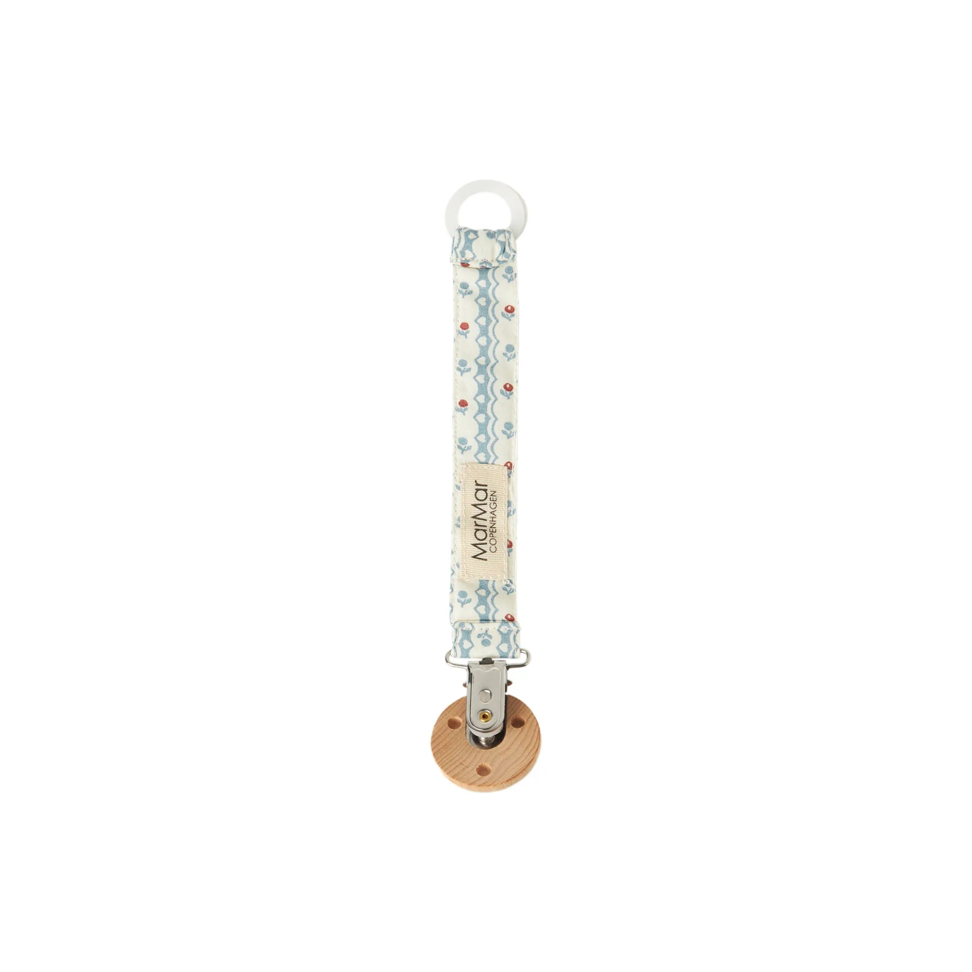 Alo Pacifier, floral stripe