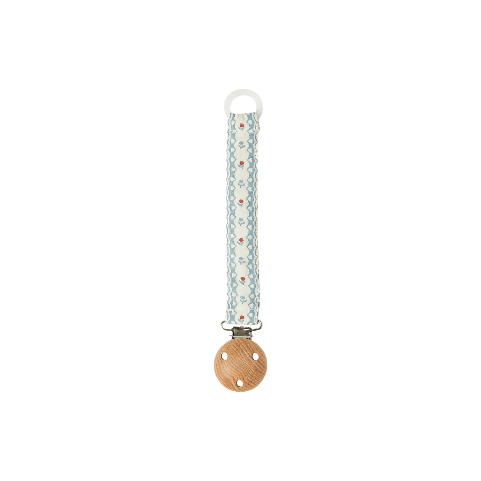 Alo Pacifier, floral stripe