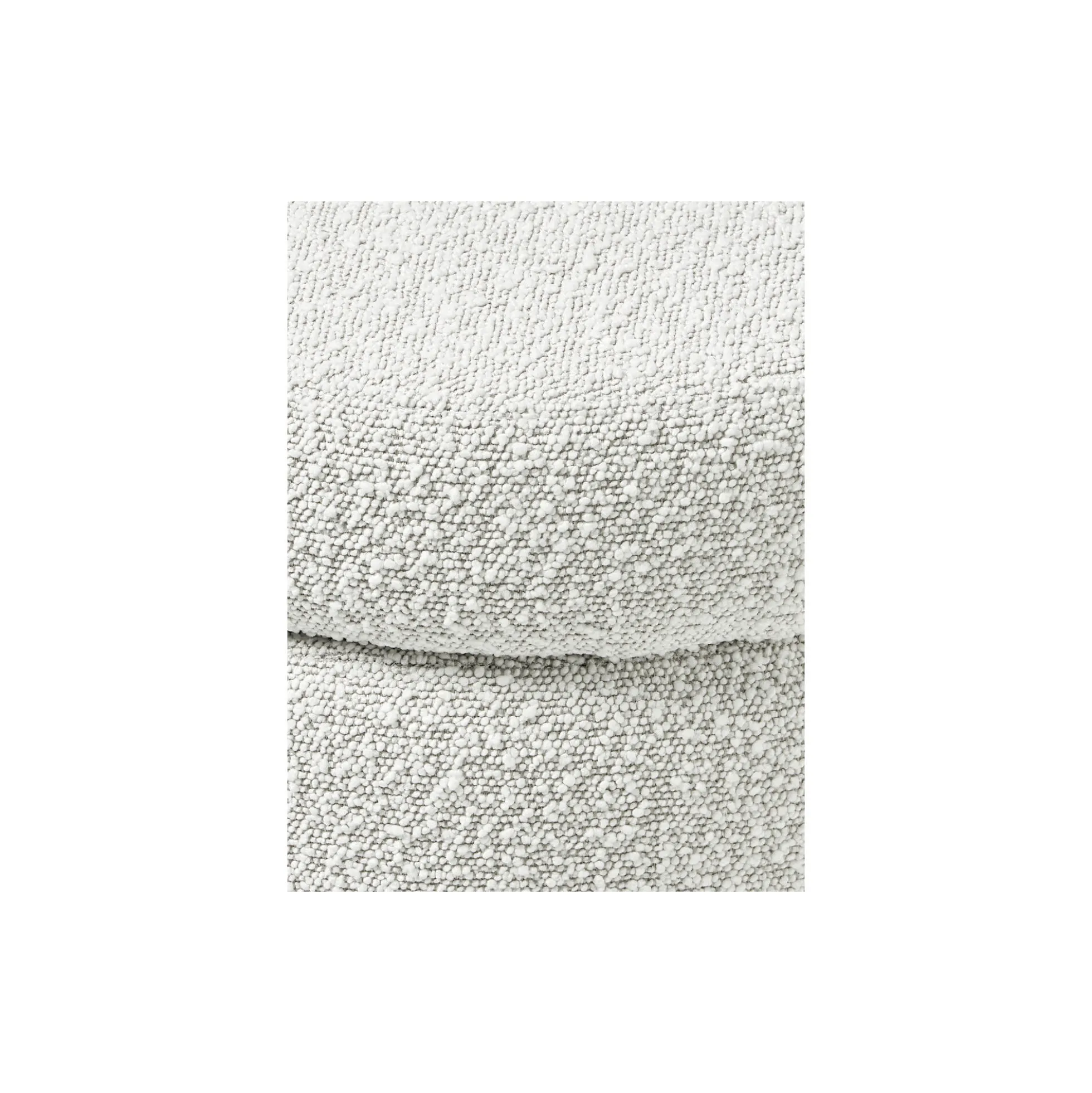 Alto Stool with Storage Space, bouclé off white