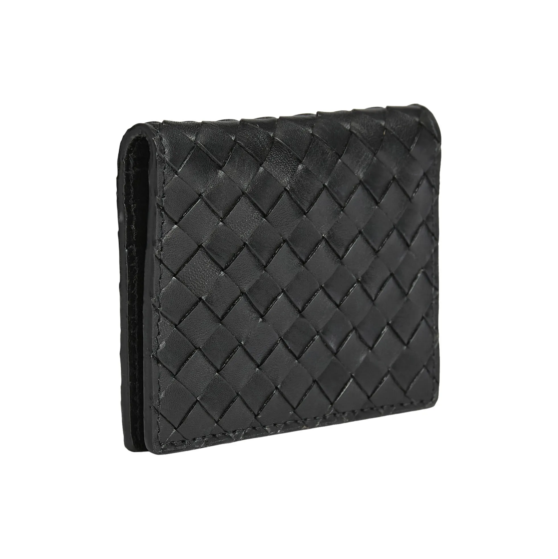 AmeliaMBG Card Holder Weave, black