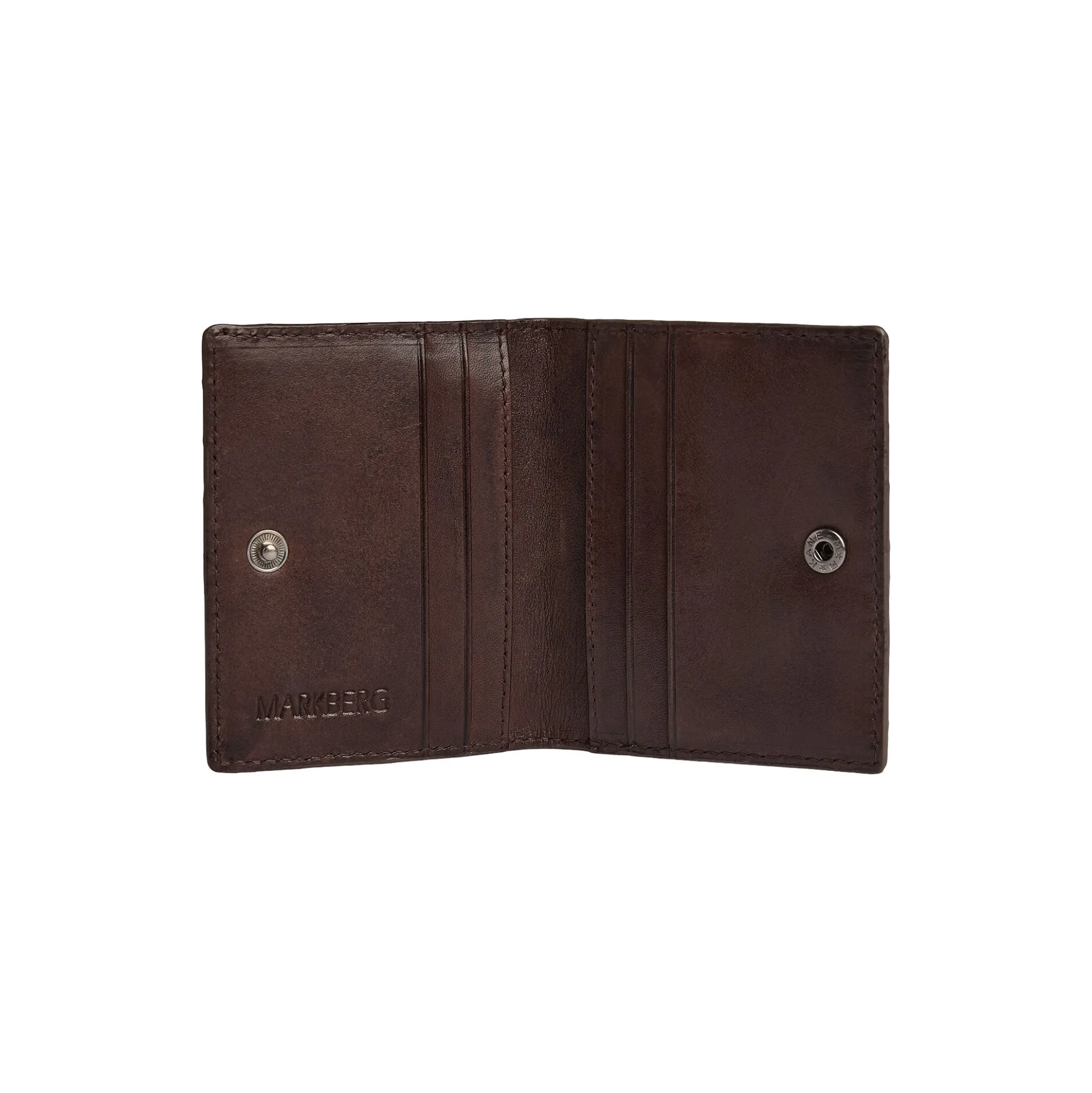 AmeliaMBG Card Holder Weave, dark brown