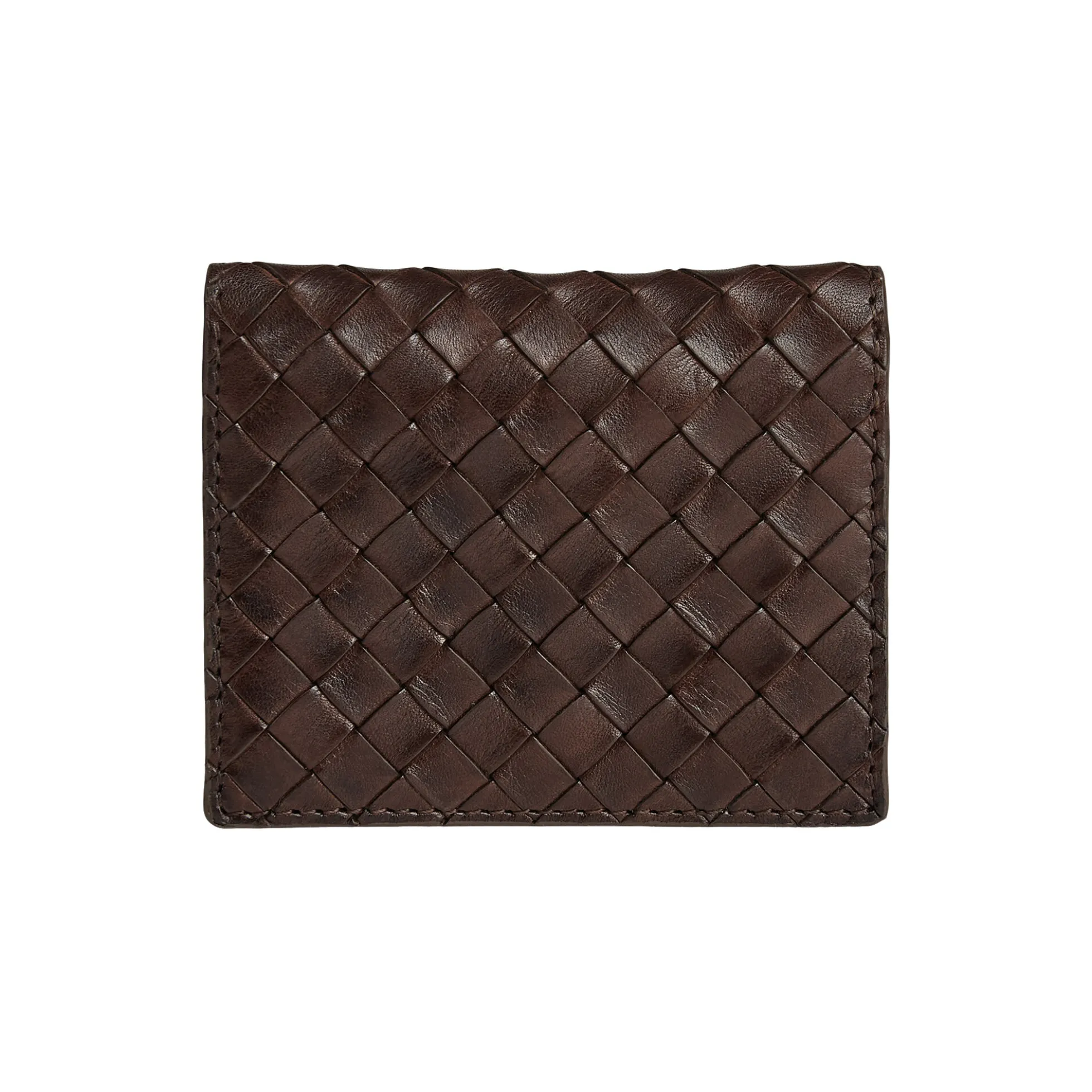 AmeliaMBG Card Holder Weave, dark brown