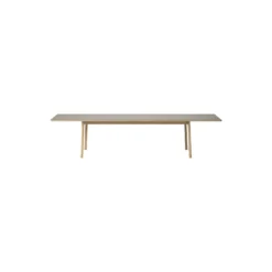 6490 Ana udtræksspisebord 220 cm, almond/soap treated oak