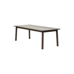 6490 Ana udtræksspisebord 220 cm, almond/smoked oak