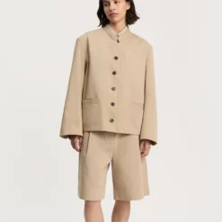 Angela Jacket Twill, semolina
