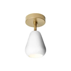 Anoli Spot Surface Ceiling-/Wall Lamp, nordic gold/white