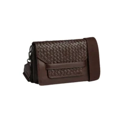 ArabellaMBG Crossb. Bag Weave, dark brown