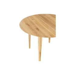 Archie Round Oak Dining Table, oak
