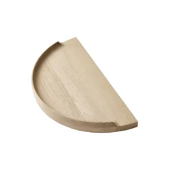 Arcus Console Shelf, hvidolieret eg