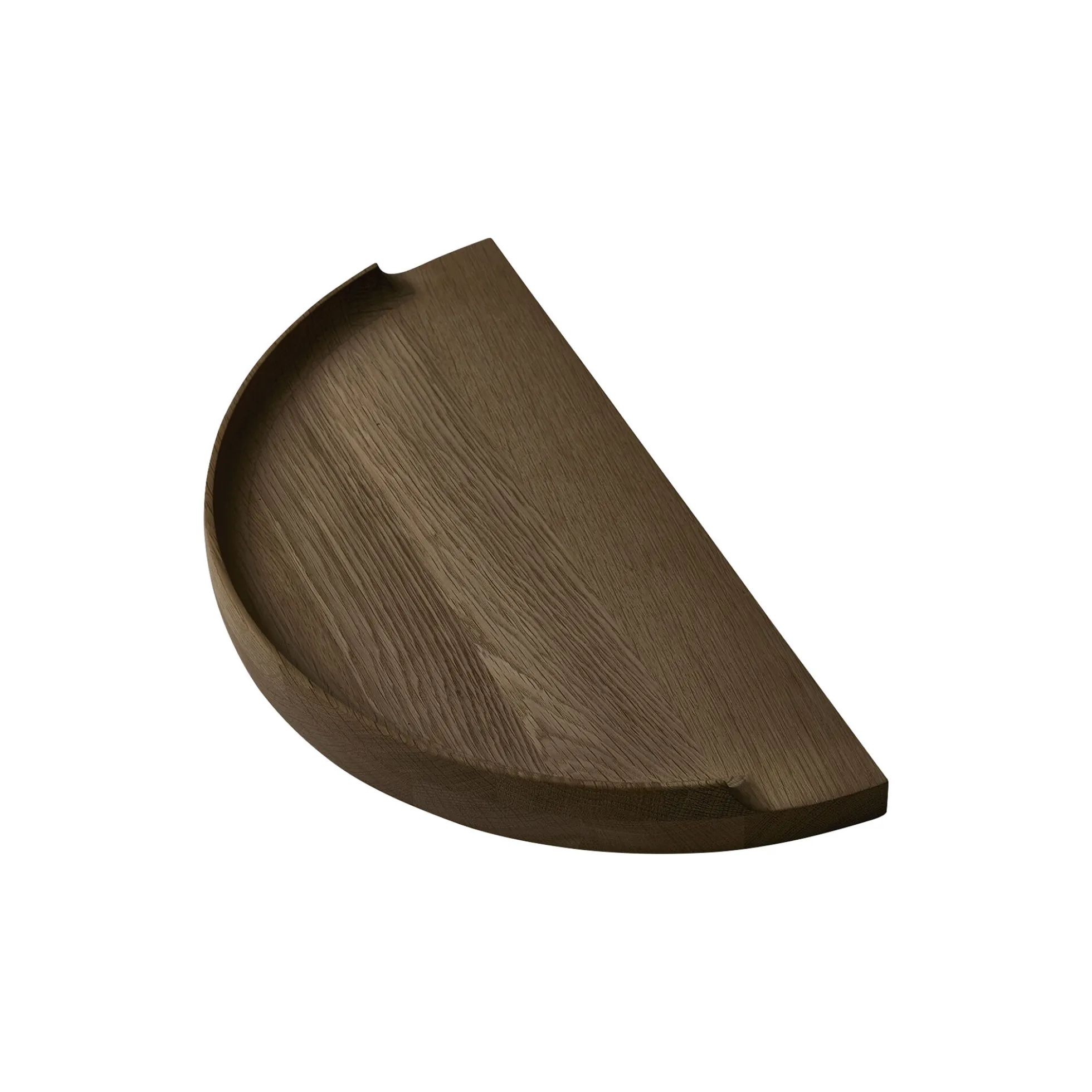 Arcus Console Shelf, olieret røgbejdset eg