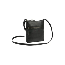 ArloMBG Crossbody Bag Soft Vintage, black w/br. gold