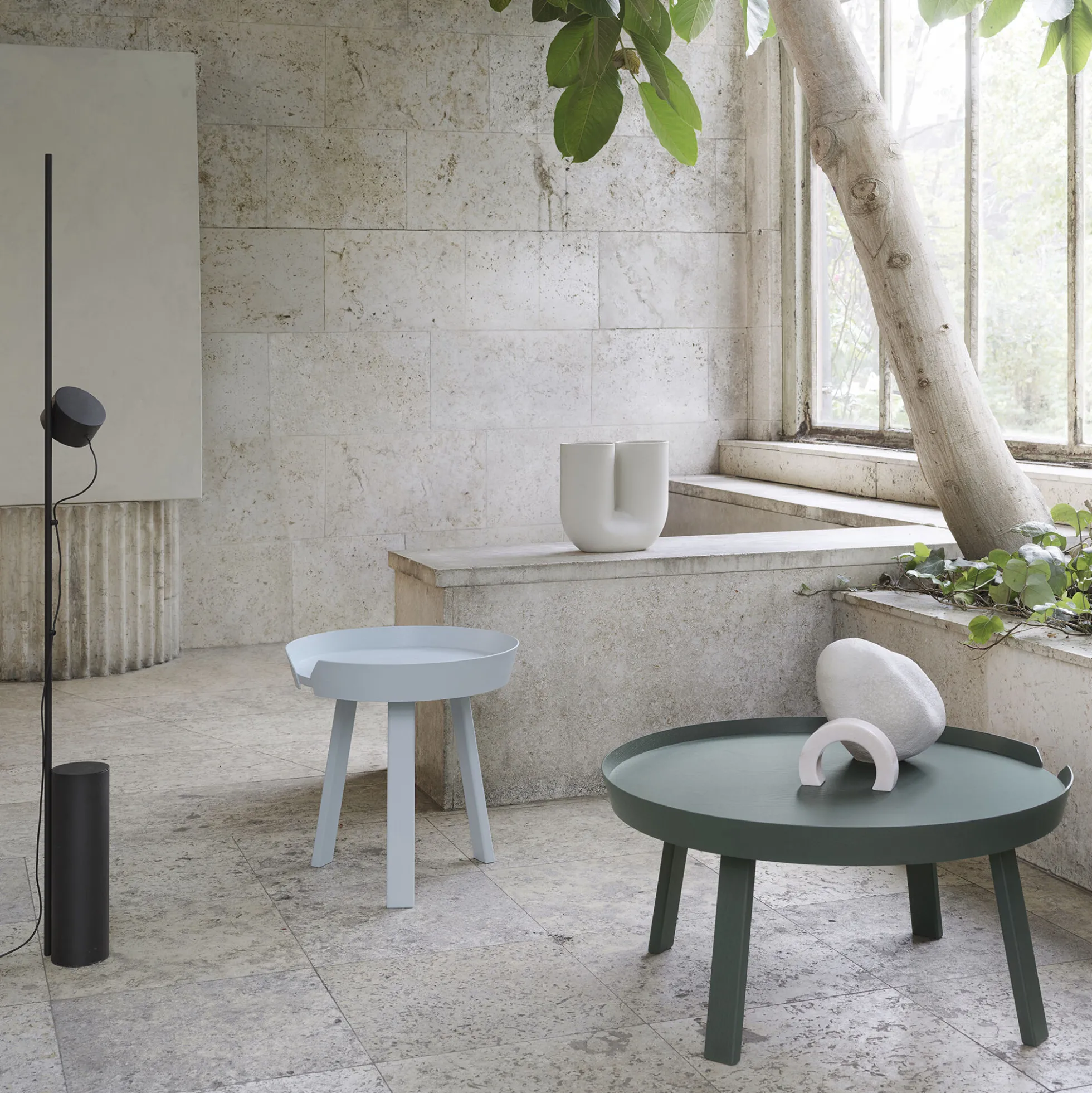 Around Coffee Table, dark green