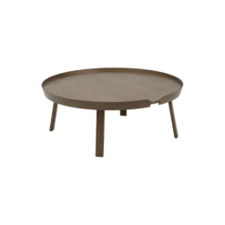 Around Coffee Table, stained dark brown