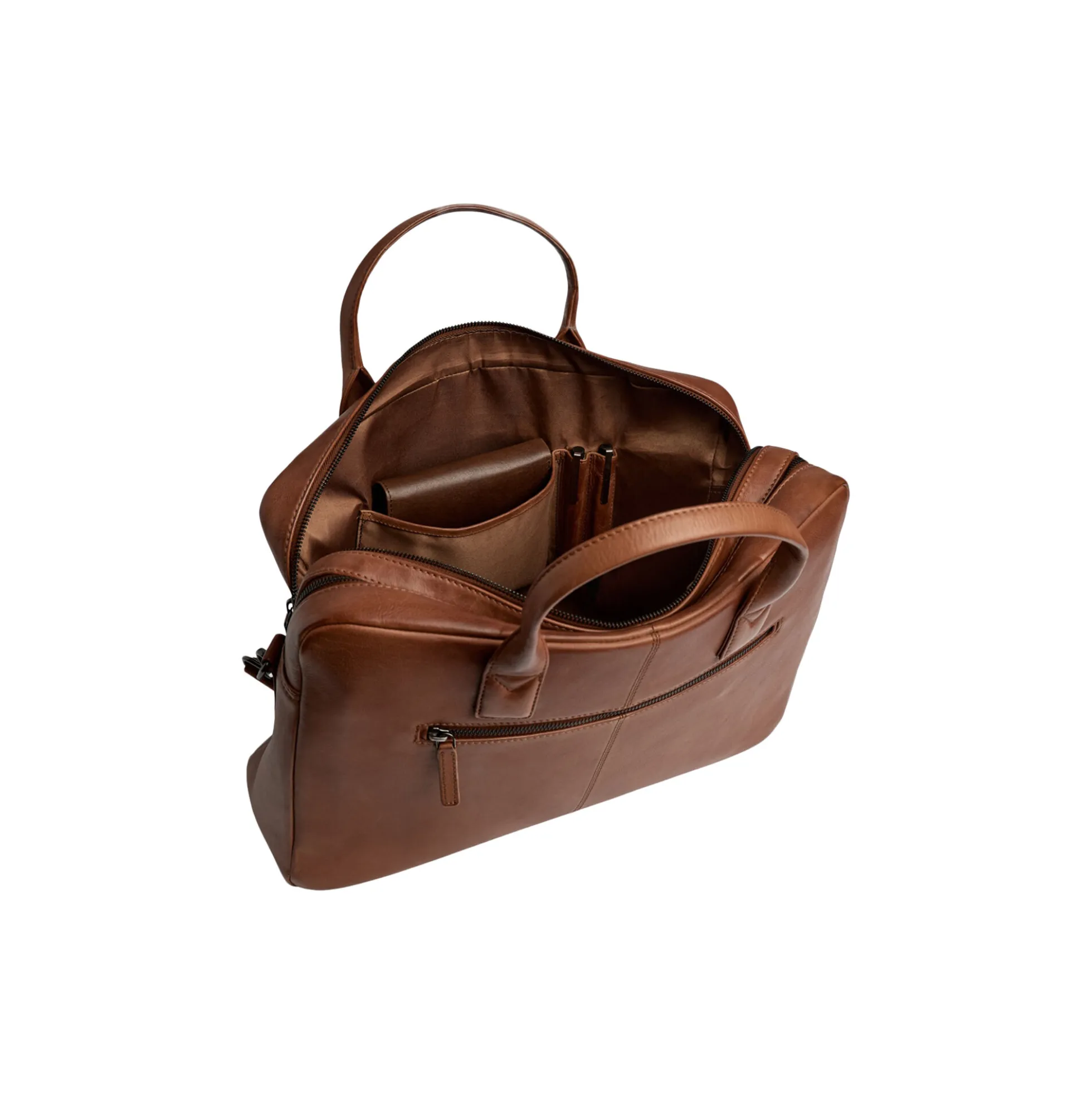 AshtonMBG Laptop Bag, cognac