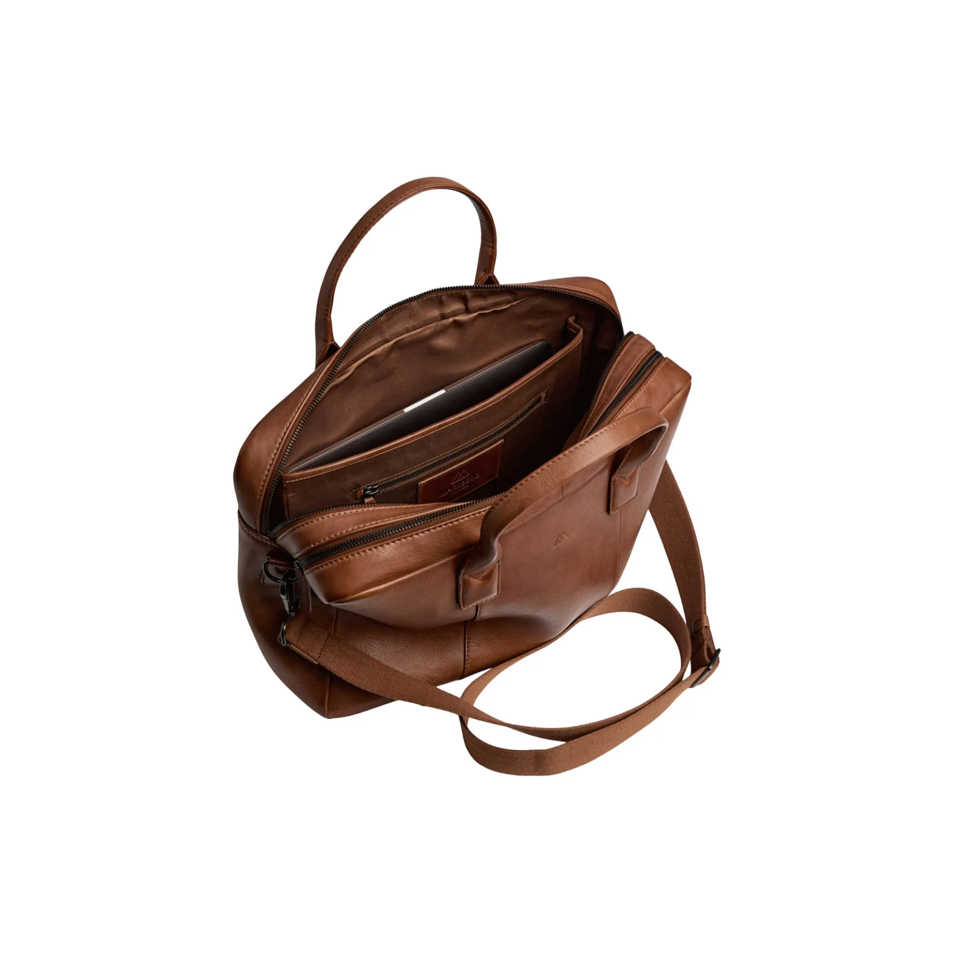 AshtonMBG Laptop Bag, cognac