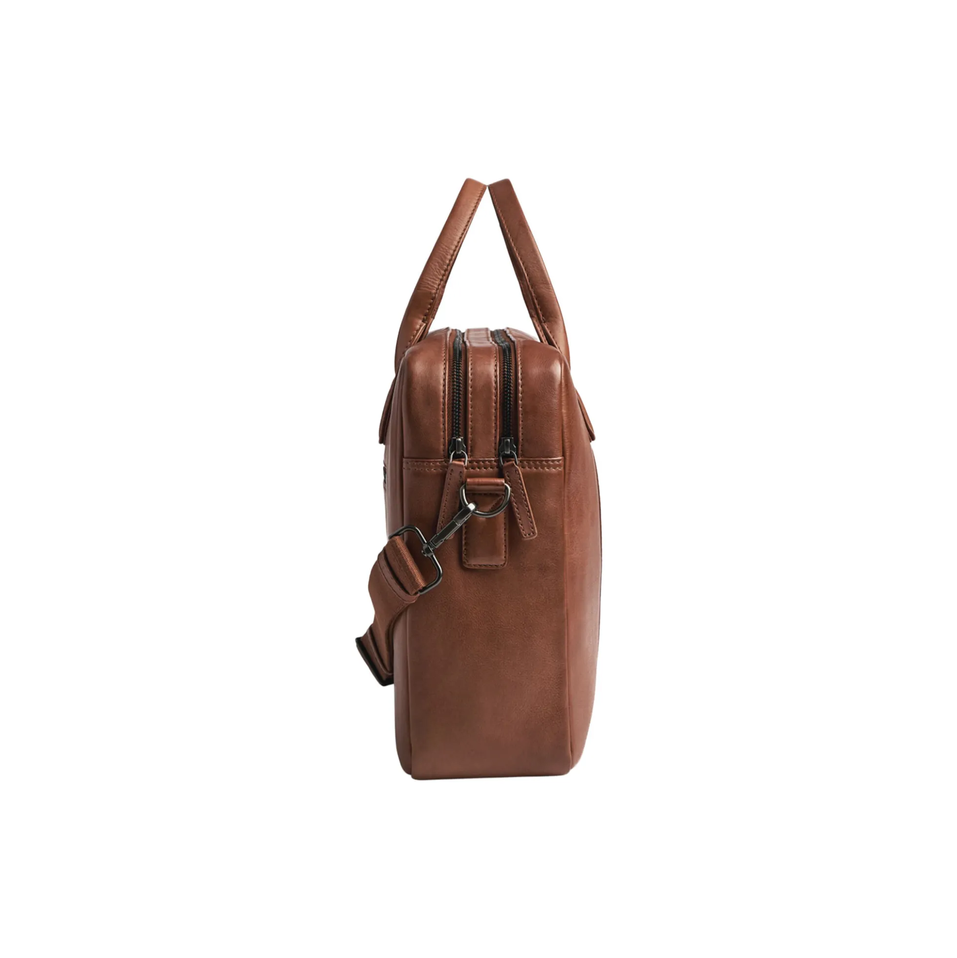 AshtonMBG Laptop Bag, cognac