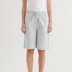 Asta Shorts, w. white / asphalt