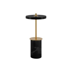 Asteria Move Mini Portable Lamp, black marble