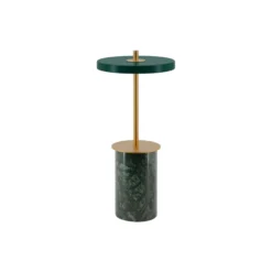 Asteria Move Mini Portable Lamp, green marble