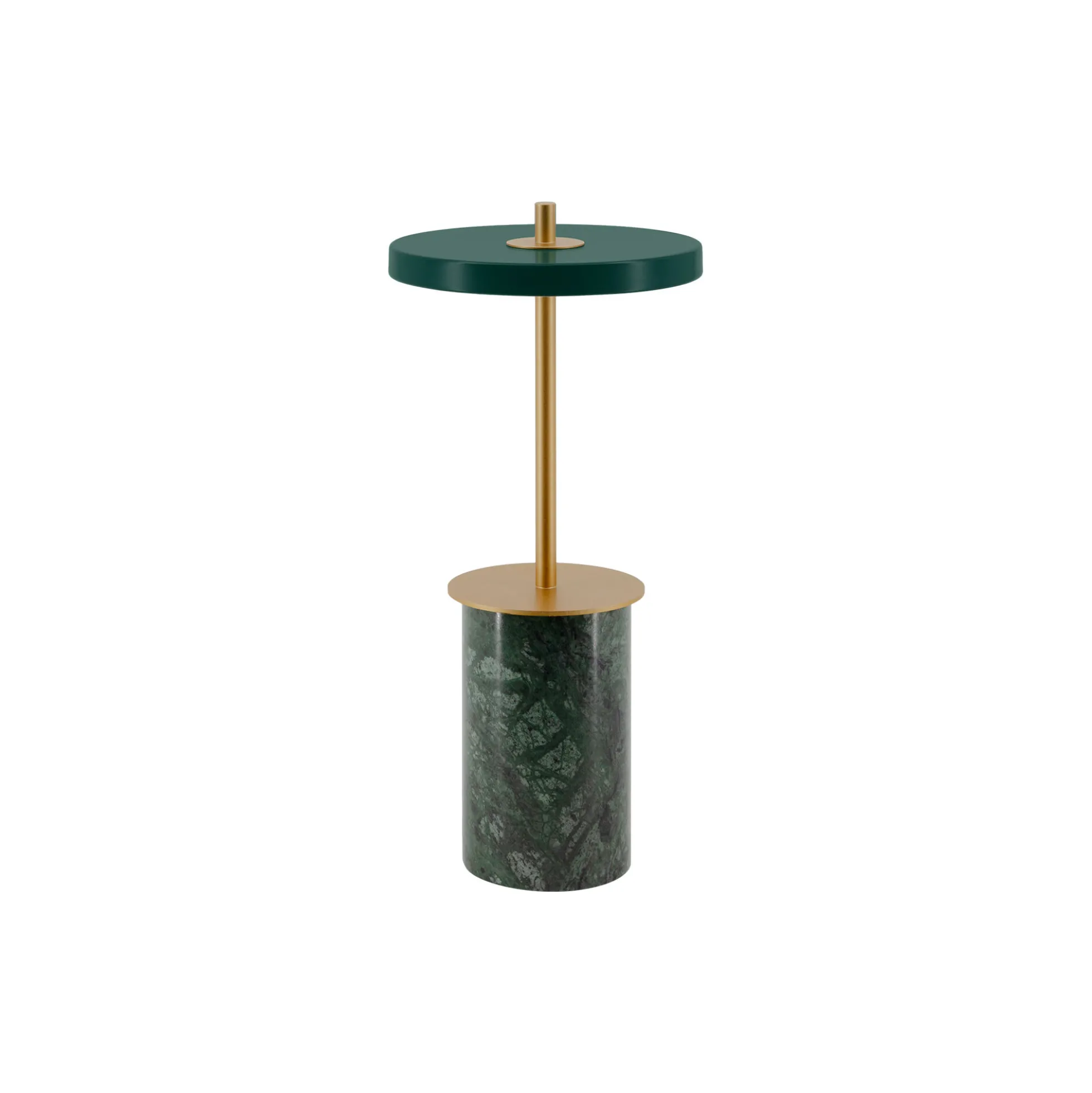 Asteria Move Mini Portable Lamp, green marble