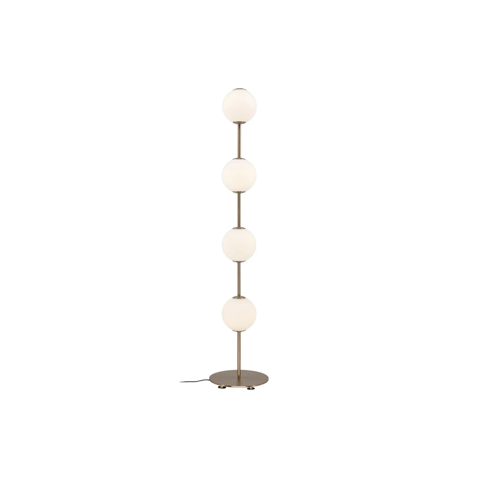 Audrey Floor Lamp, brass