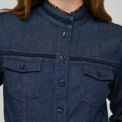 AugustaDEA Dress Midi, chambray blue