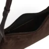 AvenyaMBG Cross. Bag Suede, dark brown