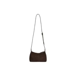 AvenyaMBG Cross. Bag Suede, dark brown