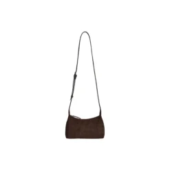 AvenyaMBG Cross. Bag Suede, dark brown