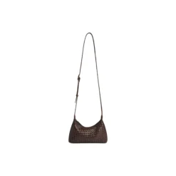 AvenyaMBG Cross. Bag Weave, dark brown