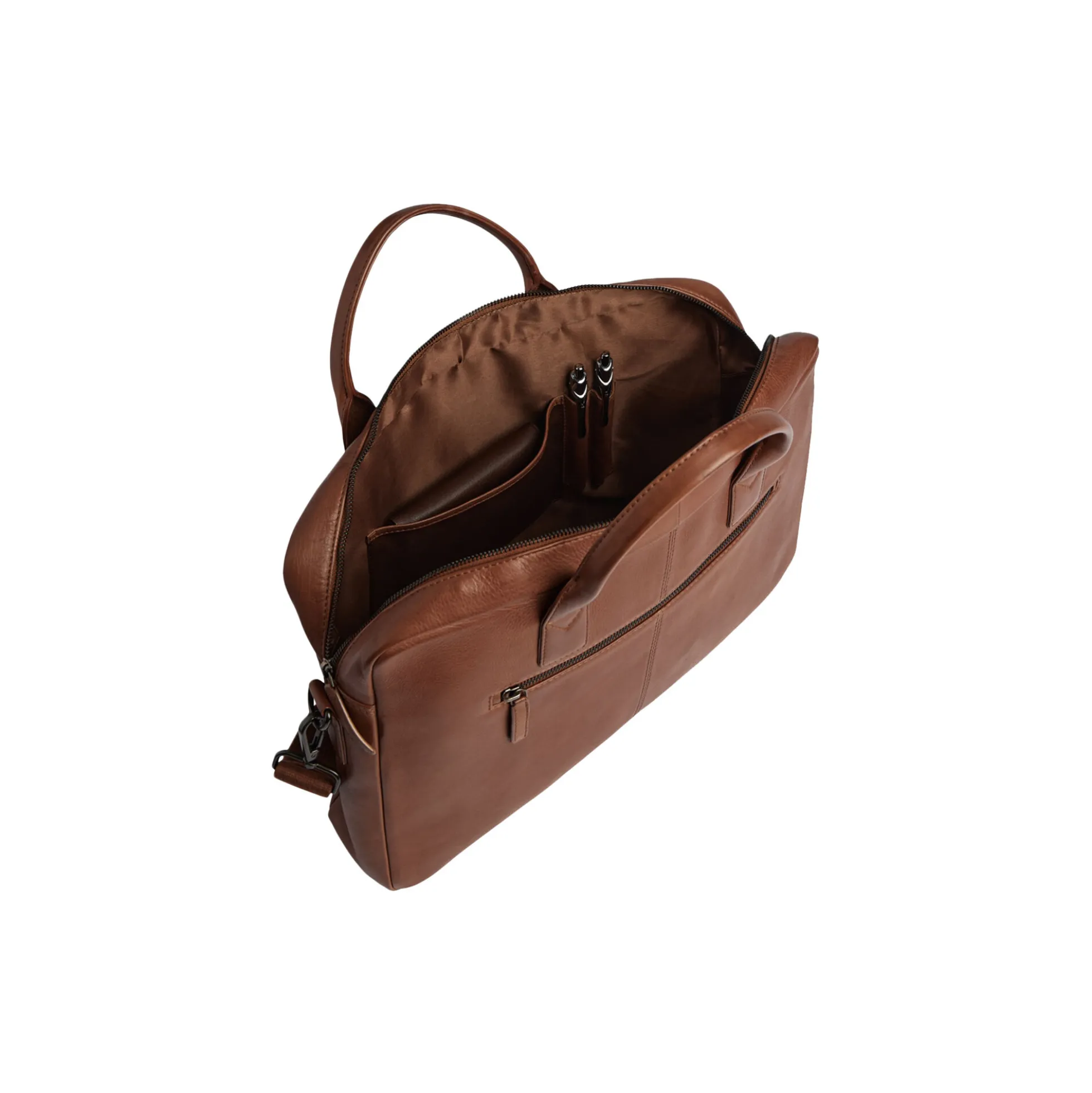 AxelMBG Laptop Bag, cognac