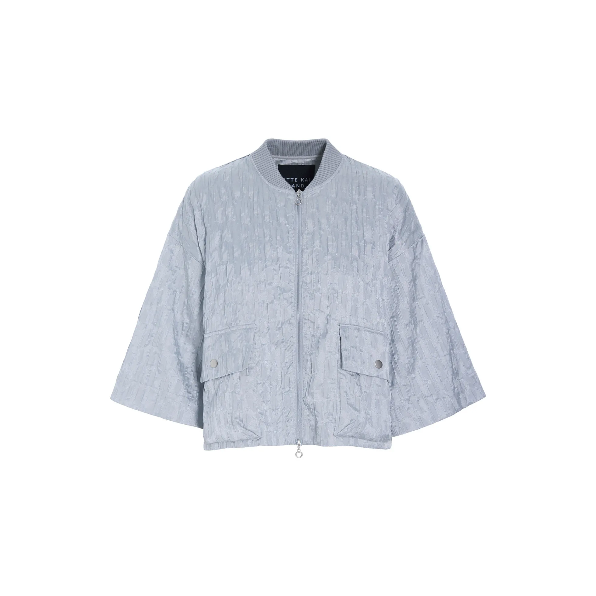 Baburu jakke med krave, tender blue