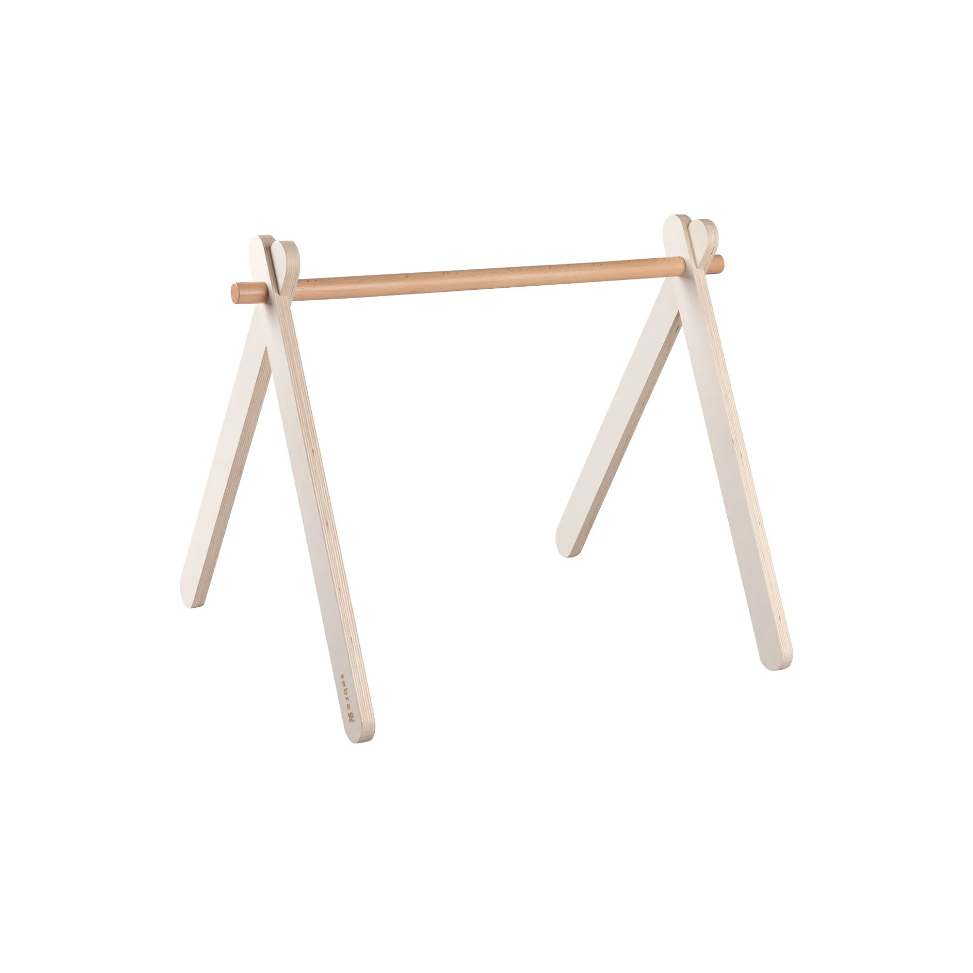 Baby aktivitetsstativ, wood
