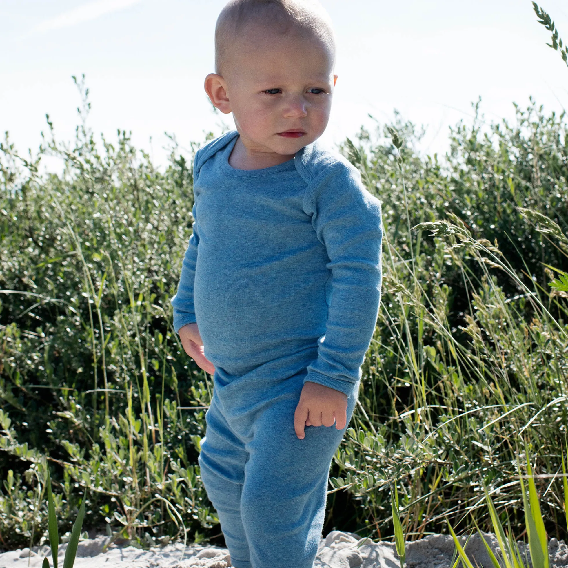 Baby body, azur
