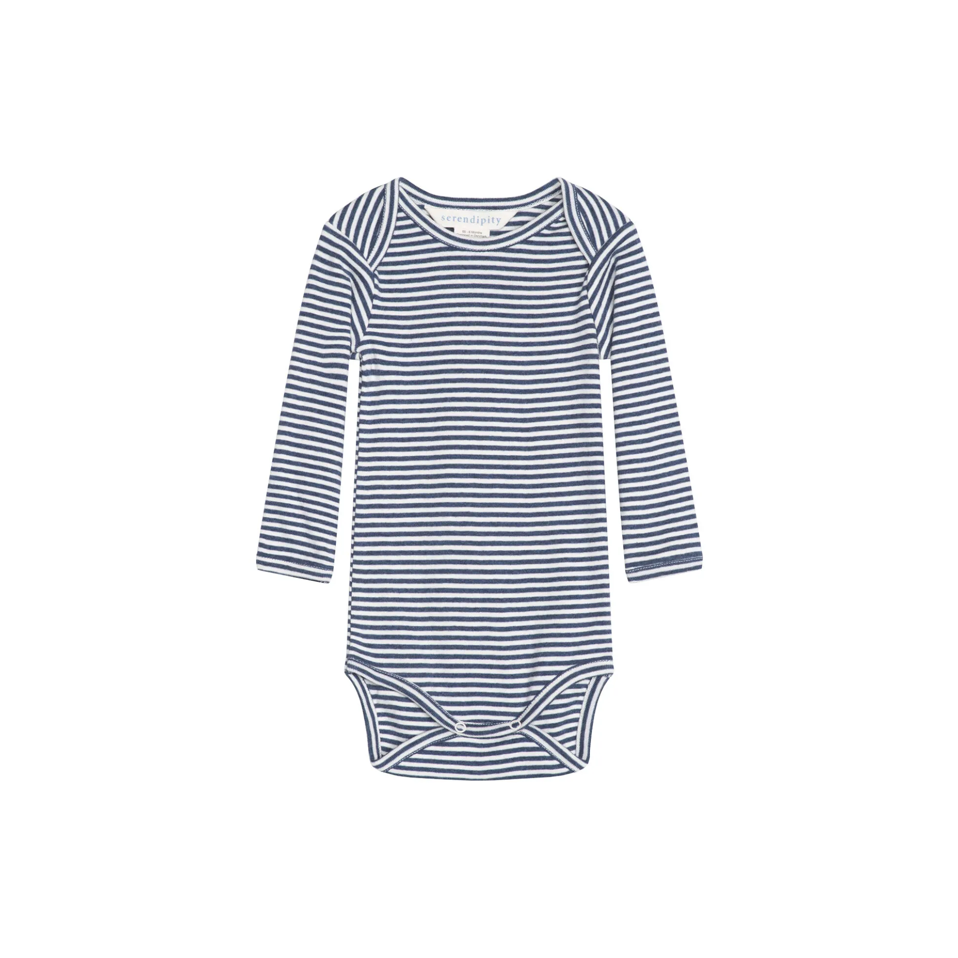 Baby Body Stripe, navy/offwhite