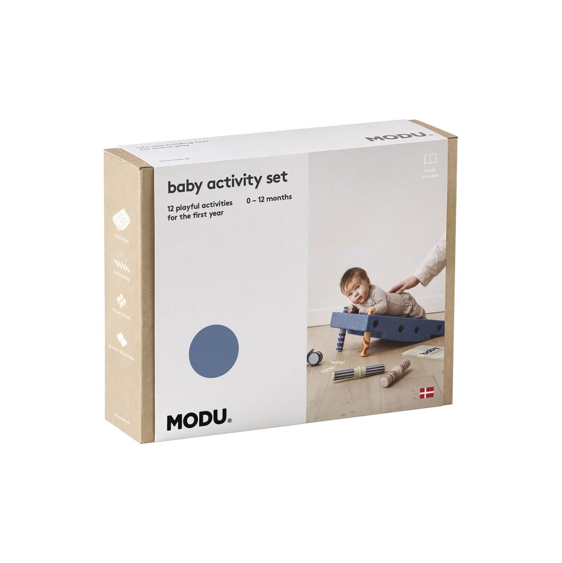 Baby motoriksæt, deep blue/sky blue
