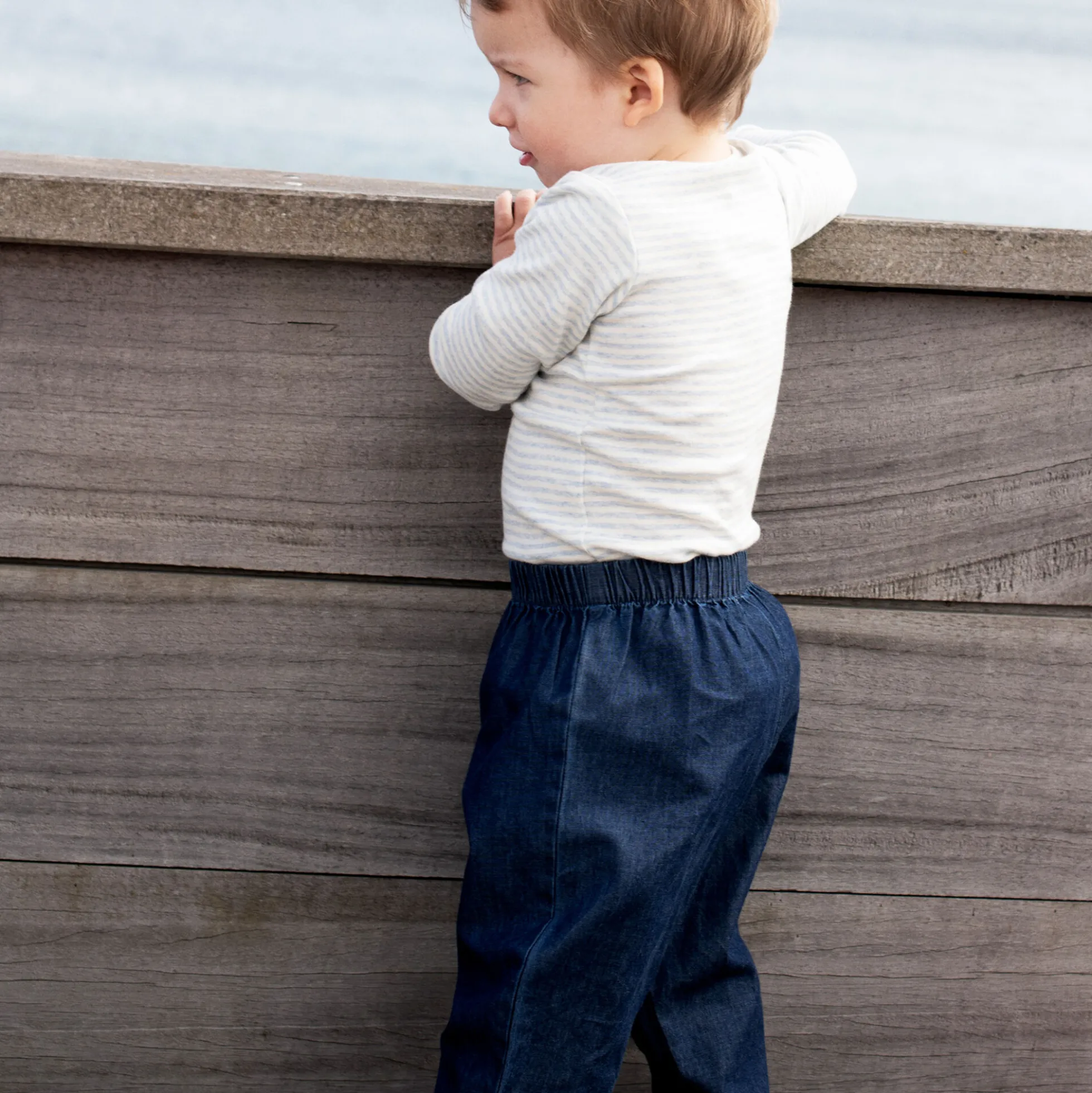 Baby Pants, dark denim
